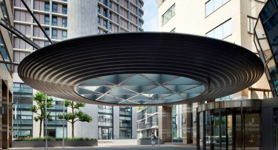 Holland-Composites-Lage-Landen-composiet-luifel-plantenbak-composite-entrance-building-structure-gebouw-eingang-fabrikant-bedrijf