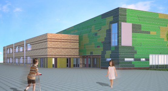 Holland-Composites-Raficlad-Composiet-gevel-beplating-wandpaneel-wallpanels-facade-fassade-brede-school-velsen-noord